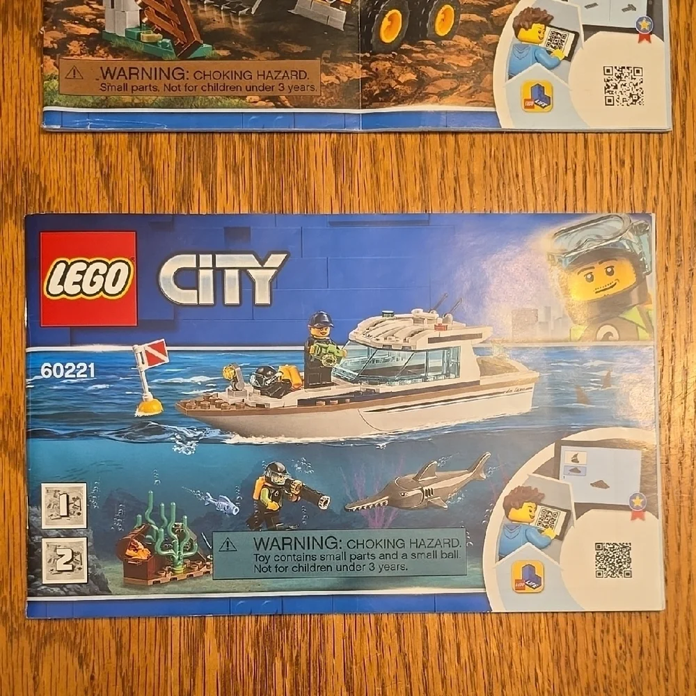 LEGO City Construction and Rescue INSTRUCTION BOOKS Bundle LOT H